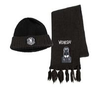 CERDÁ LIFE'S LITTLE MOMENTS Conjunto 2 Piezas Bufanda Wednesday Set di 2 Pezzi, Multicolore, Taglia Unica Bambini e Ragazzi