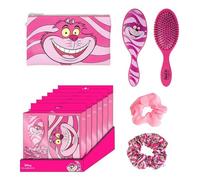 CERDÁ LIFE'S LITTLE MOMENTS - Set di bellezza Alice nel Paese delle Meraviglie - Rosa - Set completo - Include spazzola, 2 codini per capelli e astuccio - Prodotto originale