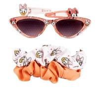 CERDÁ LIFE'S LITTLE MOMENTS | Set di bellezza Minnie per ragazze con occhiali da sole, pinze e elastici per capelli - Stile divertente e funzionale per acconciature, multicolore, Taglia unica