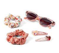 CERDÁ – Set di bellezza Princess per ragazze, occhiali da sole, pinze e elastici, multicolore