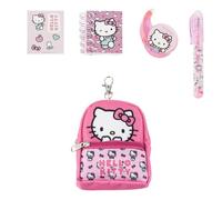 CERDÁ LIFE'S LITTLE MOMENTS Set de Papelería Minimochila Medidas Mochila Hello Kitty 19.5x22.5x4.5 Cm para Niñ@s, Zaino Unisex-Bambini e Ragazzi, MOD. 37