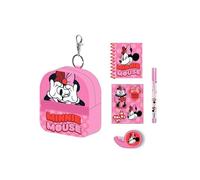 CERDÁ LIFE'S LITTLE MOMENTS Set di cancelleria mini zaino misure zaino Minnie 19,5 x 22,5 x 4,5 cm, unisex bambini, mod. 51, Mod. 51, 19.5x22.5x4.5 cm