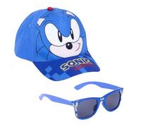 CERDÁ LIFE'S LITTLE MOMENTS Set di Occhiali da Sole e Berretto Sonic Kit Cappellino, Multicolore, One Size Unisex