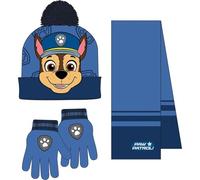 CERDÁ LIFE'S LITTLE MOMENTS Set Infantil Gorro, Guantes Y Bufanda Paw Patrol Invierno-Conjunto Térmico Niños Y Niñas, Ideal Frío 3 Pezzi Sciarpa, Taglia Unica (Pacco da 3) Unisex-Bambini e Ragazzi