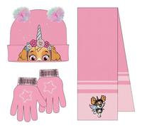 CERDÁ LIFE'S LITTLE MOMENTS Set Infantil Gorro, Guantes Y Bufanda Paw Patrol Invierno-Conjunto Térmico Niños Y Niñas, Ideal Frío 3 Pezzi Sciarpa, Taglia Unica (Pacco da 3) Unisex-Bambini e Ragazzi