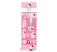CERDÁ LIFE'S LITTLE MOMENTS | Set per la cura personale Display Hello Kitty - Completo per routine di bellezza | Design a tema e funzionale