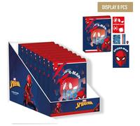 CERDÁ LIFE'S LITTLE MOMENTS Set Spiderman - Set scuola con taccuino e accessori da supereroe, ideale per bambini e fan dell'universo Marvel, Uomo Ragno, Taglia unica, Licenza