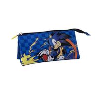 CERDÁ Life's Little Moments Sonic The Hedgehog Astuccio Triplo Blu
