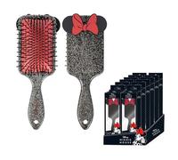 CERDÁ LIFE'S LITTLE MOMENTS - Spazzola per capelli di Minnie Mouse - Colore nero - Spazzola districante - Stampa di Minnie Mouse - Prodotto originale