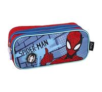 CERDÁ LIFE'S LITTLE MOMENTS Spiderman Double Compartment Pencil Case, Astuccio Unisex Kids