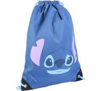 CERDÁ LIFE'S LITTLE MOMENTS Bolsa Mochila Cuerdas Infantil de Stitch-Licencia Oficial Disney, Saco Unisex niños, Azul, Pequeño