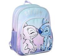 CERDÁ LIFE'S LITTLE MOMENTS Stitch Zaino Scuola Medio 38 CM, Unisex Kids, Lilla, Regular