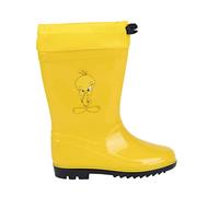 CERDÁ LIFE'S LITTLE MOMENTS Stivali Bambina Titti con Stopper Regolatore per Una Maggiore Regolabilità e per Ridurre al Minimo l'Ingresso di Acqua, Gomma, Giallo, 30 EU