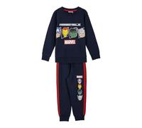 CERDÁ LIFE'S LITTLE MOMENTS Tuta Avengers in Cotone Spazzolato, Blu Scuro, 5 Anni Bambini e Ragazzi