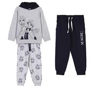 CERDÁ LIFE'S LITTLE MOMENTS - Tutina di Frozen II 3 Pezzi - Set Composto da Felpa e Due Pantaloni - Licenza Ufficiale Disney
