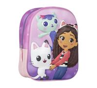 CERDÁ LIFE'S LITTLE MOMENTS Zaino per Bambini 3D GABBY'S Dollhouse, Unisex Kids, Rosa, Regular