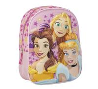 CERDÁ LIFE'S LITTLE MOMENTS Zainetto con Licenza Ufficiale Disney Princess, Perfetto per Asilo, Scuola o Tempo Libero, Zaino 3D Principesse Bambine e Ragazze, Blu, M