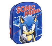 CERDÁ LIFE'S LITTLE MOMENTS Zaino 3D Sonic per Bambini - Schienale Imbottito e Spallacci Regolabili - Zainetto con Licenza Ufficiale - Ideale per Asilo, Scuola, Sport e Tempo Libero