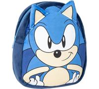 CERDÁ LIFE'S LITTLE MOMENTS Zaino Asilo Sonic Personaggio di Peluche, Unisex Kids, Blu, Regular