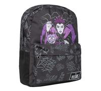 CERDÁ LIFE'S LITTLE MOMENTS -Zaino casual Disney Villains- Nero - 32x12x42 cm - In poliestere - Stampato con motivi di Maleficent - Prodotto originale