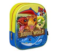 CERDÁ LIFE'S LITTLE MOMENTS Zaino di Scuola di Jurassic Park - Chiusura a Cerniera - 25 x 31 x 10 cm - Zaino per Bambini con Dettagli 3D - Bretelle Imbottite - Prodotto Originale Elaborato in Spagna