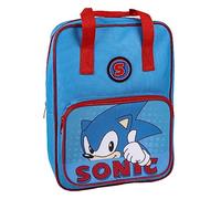 CERDÁ LIFE'S LITTLE MOMENTS Zaino di Scuola di Sonic, Borsa Unisex Kids, Multicolore, Standard