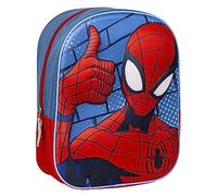 CERDÁ LIFE'S LITTLE MOMENTS Zaino di Scuola di Spiderman - Chiusura a Cerniera - 25 x 31 x 10 cm - Zaino per Bambini con Dettagli 3D - Bretelle Imbottite - Prodotto Originale Elaborato in Spagna