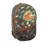 CERDÁ LIFE'S LITTLE MOMENTS - Zaino per Bambini di Jurassic Park con Bretelle Regolabili, Tasca Frontale e Tasca Laterale a Rete | Linea Avventura - Licenza Ufficiale Universal Studios