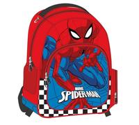 Zaino Spiderman Marvel Scuola con Tasca Frontale per Bambini 42x32x15 cm. 20L