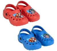 CERDÁ LIFE'S LITTLE MOMENTS Zoccoli Avengers Bambini Licenza Ufficiale Scarpe comode ed ergonomiche Suola Antiscivolo e Design Esclusivo, Rosso, 30/31 EU