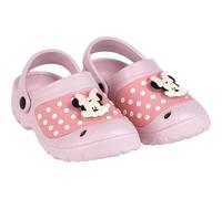 CERDÁ LIFE'S LITTLE MOMENTS Zoccoli Disney con luci per Bambini, Licenza Ufficiale, Scarpe comode ed ergonomiche, Suola Antiscivolo e Design Esclusivo, Minnie, 26/27 EU