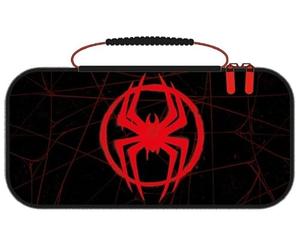 Cerdà Marvel Custodia protettiva per Nintendo Switch 2 - Vano porta accessori e 8 giochi - Motivo Spider-Man - Nero