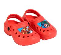 CERDÁ LIFE'S LITTLE MOMENTS Zoccoli Avengers Bambini Licenza Ufficiale Scarpe comode ed ergonomiche Suola Antiscivolo e Design Esclusivo, Rosso, 26/27 EU