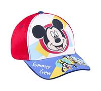 Cerdà, Mickey Mouse, Cappello con Visiera,Cappello Ufficiale Disney,Taglia Unica Blu