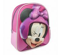 Cerdá Minnie Zainetto per bambini, 31 cm, Rosa