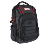 Cerdá - Mochila Casual Travel de Color Negro y Rojo - Mochila 46 cm | Licencia Oficial Marvel Studios