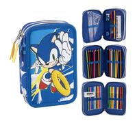 Cerda - Pencil Case With Accessories - Sonic (I-2700002296) Toy NUOVO