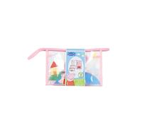 ARTESANÍA CERDÁ – Astuccio da viaggio Peppa Pig con pettine, asciugamano e sacchetto rosa