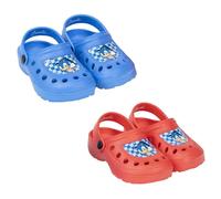 CERDÁ LIFE'S LITTLE MOMENTS Zoccoli per Bambini Sonic Colore Blu, Clog Bambini, Rosso, 32/33 EU