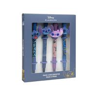 Stitch CERDÁ LIFE'S LITTLE MOMENTS - Pack de 4 bolígrafos