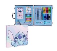 CERDÁ LIFE'S LITTLE MOMENTS Set di articoli di cancelleria ispirati al punto - Blu - 30 X 27 X 4 cm - Include un astuccio con tutto il necessario per colorare - Prodotto originale disegnato in Spagna