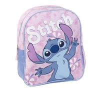 Cerdà Zaino Disney Stitch 29 cm – Rosa, poliestere, chiusura a zip