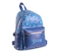 Zaino Casual Moda Similicuir Stitch BLU | FEMMINA CERDà