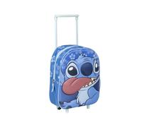 Cerda Trolley Baby 3D con manico allungabile e ruote con decoro personaggio