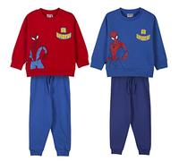 Cerdá Tuta Chandal, Rosso, Taglia Unica Unisex-Bambini e Ragazzi