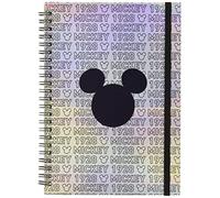 Cerdá Unisex - Bambini Display Libretas Mickey Mostra Notebook Topolino Not Applicable, Silver, A5: 3, 3, 3, 3, 3, 3