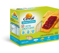 Céréal Fette Croccanti, con farina di mais, farina di riso, senza Glutine e Lattosio, 125 G