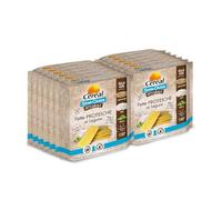 Céréal Fette Proteiche ai Legumi, Snack senza glutine ricco di proteine vegetali, Crackers leggeri senza lievito, Snack salati ricchi di fibre, 17 calorie per fetta, 12 confezioni da 100 gr