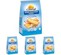 CÉRÉAL - FINANCIER ALLE MANDORLE - Soffici Merendine al sapore di Mandorla senza Zuccheri aggiunti - con Farina di Mandorle e Farina di Frumento - solo 102 Calorie per Financier - 175 g