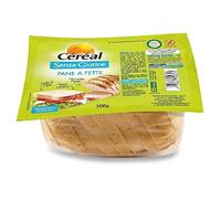 CÉRÉAL PANE A FETTE senza glutine, senza lattosio, Con lievito madre, 200 gr